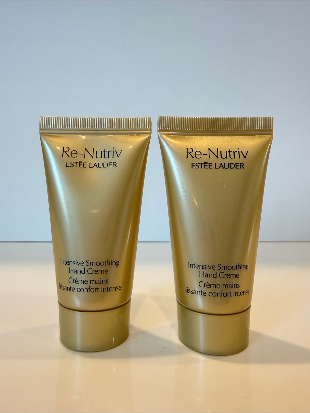 2*Estee Lauder Re-Nutriv Intensive Smoothing Hand Cream, 1.0 oz/30ml EACH, NEW
